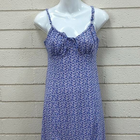 Urban Outfitters TGIF Blue Multi - Floral Mini size M - Picture 8 of 10